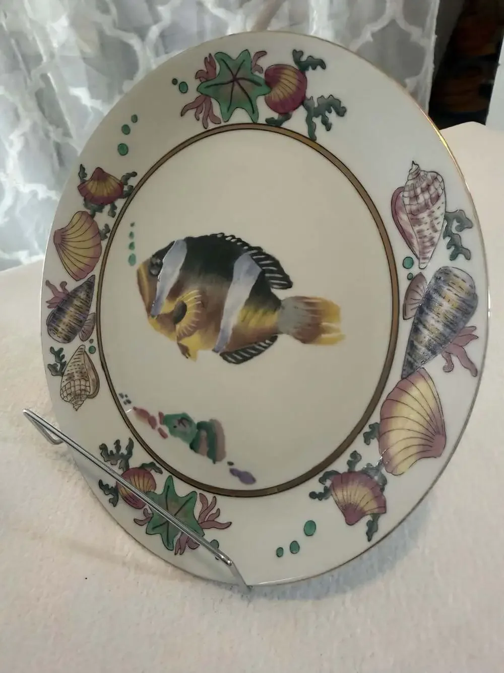 Toyo Trading Co. Inspirations by Jena Porcelain Plate